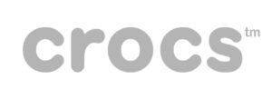 Logo Crocs, cliente de Axil Marketing.